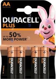 DURACELL PLUS POWER AA 1,5V 4PZ