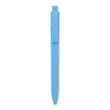 PENNA IN PLASTICA NERA COLORE AZZURRO