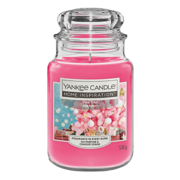 YANKEE CANDLE HI LARGE JAR PINK PINE 538G