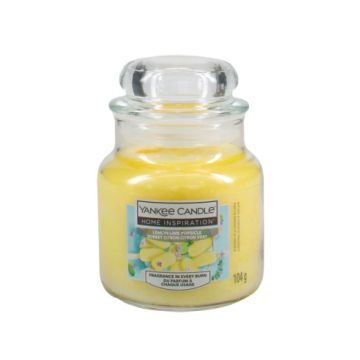 YANKEE CANDLE SMALL LEMON LIME 104G