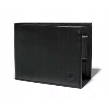 TIMBERLAND PORTAFOGLIO BIFOLD NERO UOMO CON PORTA MONETE TB0RS005