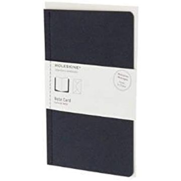 MOLESKINE NOTE CARD BLU 11,5X17,5