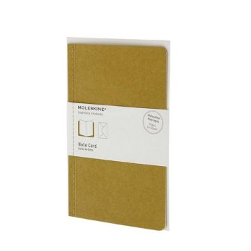 MOLESKINE NOTE CARD YELLOW 11,5X17,5