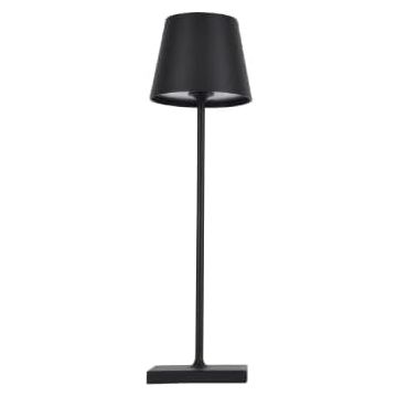 KELU CHLO? - LAMPADA DA TAVOLO IN METALLO A BATTERIA 2,2W NERA