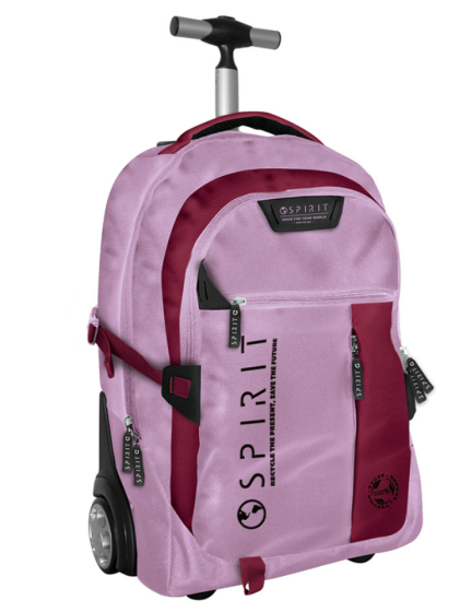 ZAINO TROLLEY SPIRIT FEMMINILE ROSA