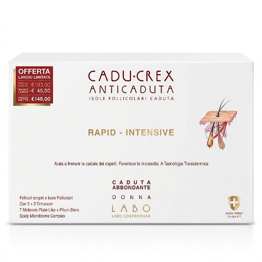 LABO Cadu-Crex Rapid Intensive Anticaduta Iso Foll Caduta Abbondante Donna 40FL