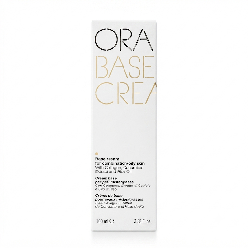 HANORAH ORA BASE CREAM CREMA PER PELLI MISTE E GRASSE 100 ML TUBO