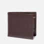 TIMBERLAND PORTAFOGLIO BIFOLD MARRONE SCURO UOMO CON PORTA MONETE TB0RS004