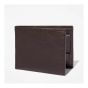 TIMBERLAND PORTAFOGLIO BIFOLD MARRONE SCURO UOMO CON PORTA MONETE TB0RS007