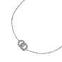 MACHI'S BRACCIALE CERCHIETTI ZIRCONI ESSENTIAL ACCIAIO