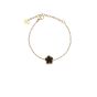MACHI'S BRACCIALE FIORE SMALTO CLASSIC ORO