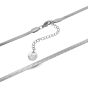 MACHI'S COLLANA SNAKE 3MM TRENDY ACCIAIO