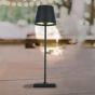 KELU CHLO? - LAMPADA DA TAVOLO IN METALLO A BATTERIA 2,2W NERA