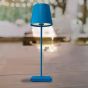 KELU CHLO? - LAMPADA DA TAVOLO IN METALLO A BATTERIA 2,2W MARE