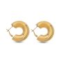 MACHI'S ORECCHINI CERCHIO 8X40MM TRENDY ORO