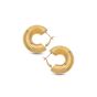 MACHI'S ORECCHINI CERCHIO 8X40MM TRENDY ORO