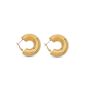 MACHI'S ORECCHINI CERCHIO 8X40MM TRENDY ORO