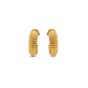 MACHI'S ORECCHINI AMMONITE TRENDY ORO