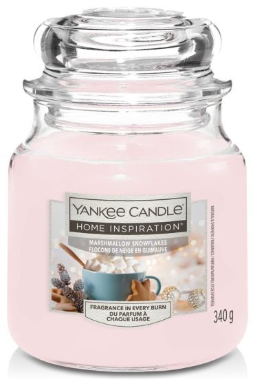 YANKEE CANDLE HI MEDIUM JAR MARSHMALLOW 340G