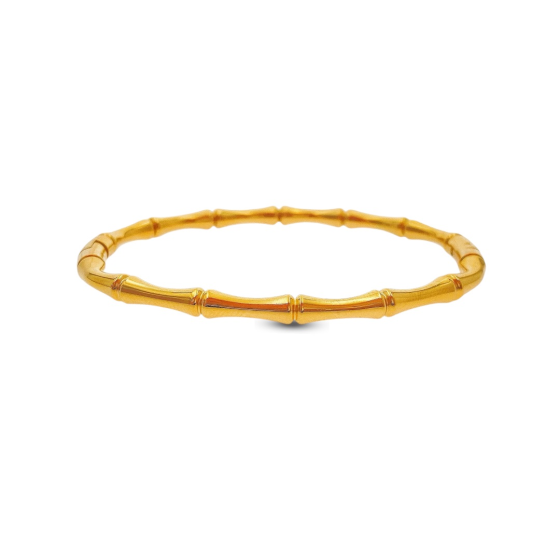 MACHI'S BRACCIALE RIGIDO BAMBOO DREAM ORO