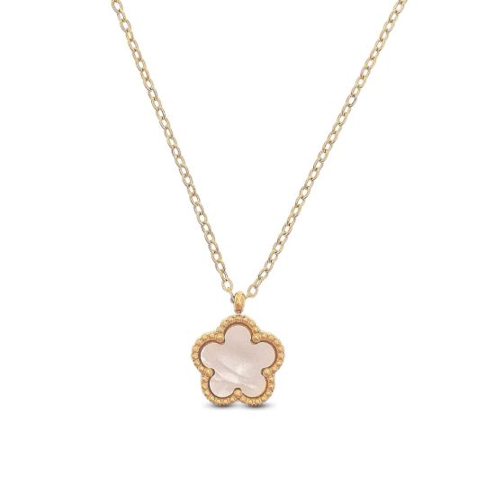MACHI'S COLLANA FIORE MADREPERLA CLASSIC ORO