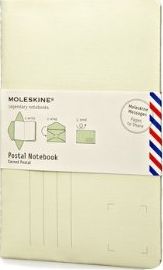MOLESKINE POSTAL NOTEBOOK - LARGE TEA GREN