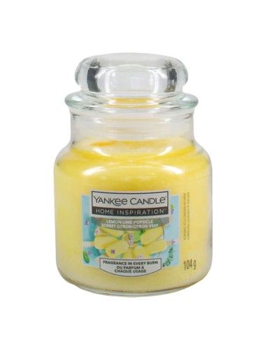 YANKEE CANDLE SMALL LEMON LIME 104G