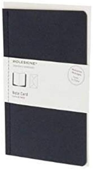 MOLESKINE NOTE CARD BLU 11,5X17,5